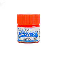 Mr.Hobby Mr.Acrysion Color N-101 FLUORESCENT RED 4973028112979