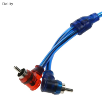 Dolity 4.5M CAR AUDIO subwoofer Amplifier แอมป์ RCA ติดตั้งสายไฟลำโพงรถยนต์