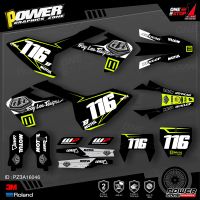 PowerZone Customized decals Graphics Backgrounds Stickers For Husqvarna TE FE 150-250 300 350-450 2017 2018 2019 TC FC TX FX FS