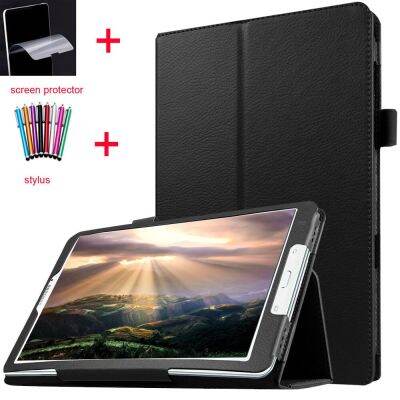 กรณีแท็บเล็ตสำหรับ Samsung Galaxy Tab S S2 S3 S4 S5e S6 S7 Lite FE Plus 8.0 8.4 9.7 10.1 10.5 Folio Stand PU หนัง