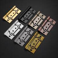 Stainless Steel Hinge 4-inch Door Antique Copper Hinge Black Wood Door Hardware Bearing Child and Mother Hinge