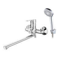 Accoona Bathroom Bathtub Faucet Shower Faucet Set Mixer Wall Mounted Waterfall Bathtub Faucet with Handheld Shower Head A7167