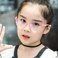 Childrens Glasse Round Computer Lightweight Glasses