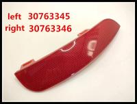 Stop Light Brake Light Rear Bumper Reflector Lamp Light Lens Reflector Lamp For Volvo S40 V50 2008-2015 30763345 30763346