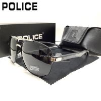 POLICE Luxury Mens Polarized Sunglasses Driving Sun Glasses For Men Brand Designer Male Vintage Black Pilot Sunglasses UV400 Cycling Sunglasses