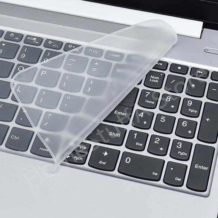 universal-laptop-keyboard-skin-film-cover-waterproof-dustproof-silicone-keyboard-protective-for-chromebook-notebook-12-17-white-keyboard-accessories