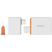 เครื่องอ่านการ์ด Lexar Type C ไปยัง USB SD Micro การ์ดเอสดีทีเอฟเครื่องอ่านการ์ดการ์ด NM อะแดปเตอร์เมมโมรี่การ์ด USB 3.1เครื่องอ่านการ์ดและเครื่องอ่านการ์ดเครื่องอ่านการ์ดเครื่องอ่านการ์ด