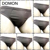 กางเกงในชายDOMON UNDERWEAR DARK GRAY 1 เซ็ต 6 ตัว