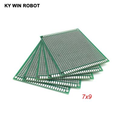 【YF】◈◈▣  5pcs 7x9cm 70x90mm Side Prototype PCB Printed Circuit Board Protoboard