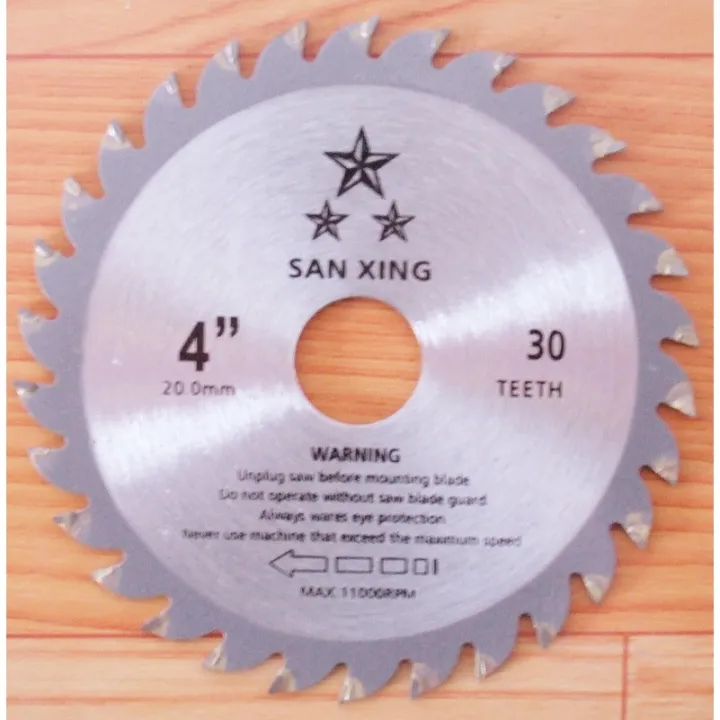 4inch 30T Circular Saw Blade Wood Cutting Disc Metal Chipboard Cutter