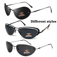 3Mix Fashion Cool The Matrix Neo Style Polarized Sunglasses Ultralight Rimless Men Driving Brand Design Sun Glasses Ocul