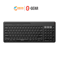 SGEAR KBH801 KEYBOARD MULTIDEVICE BLUETOOTH WITH HOLDER ประกันศูนย์ 1 ปี (BLACK)