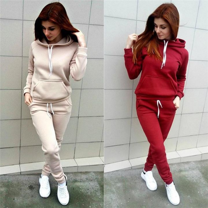 daily deals zumba terno outfit for women Casual Women Tracksuits 2 Piece  Set Hoodies Pants Sports Suits Female Sweatshirt Conjunto Feminino Ropa  Mujer S 5XL | Lazada