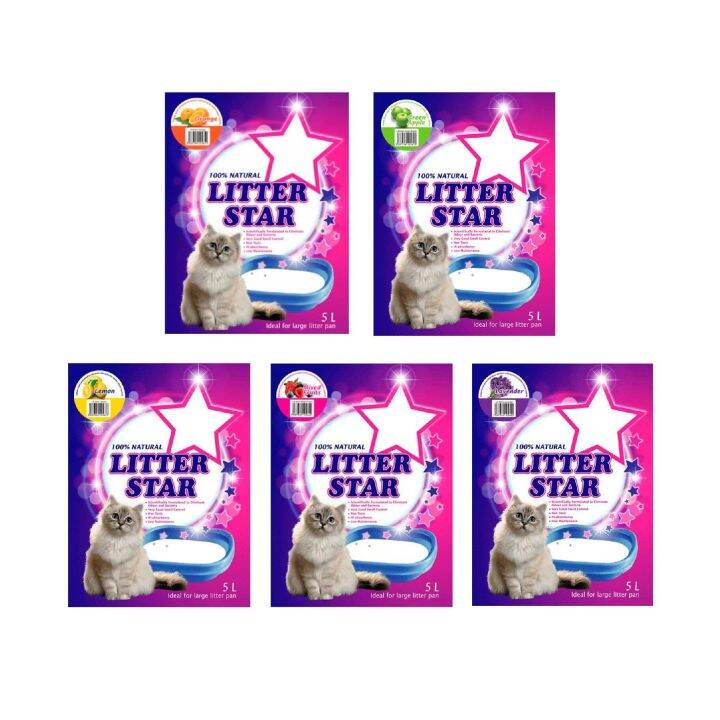 Litter Star Crystal Cat Litter 5L Lazada