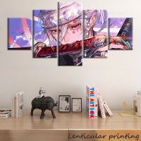 Demon Slayer Kimetsu No Yaiba Canvas Oil Painting Wall Art Anime Character Tengen Uzui Sound Hashira Poster Home Decor