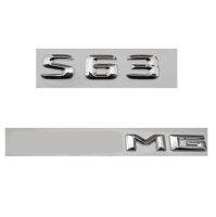 Chrome Letters Trunk Badge Emblems Badges forMercedes W221 W222 S63 for AMG