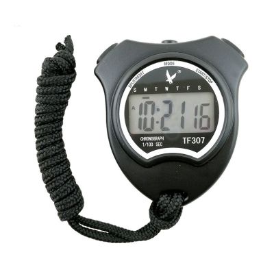 [COD] stopwatch sports timer electronic stop watch student competition referee track and field TF307