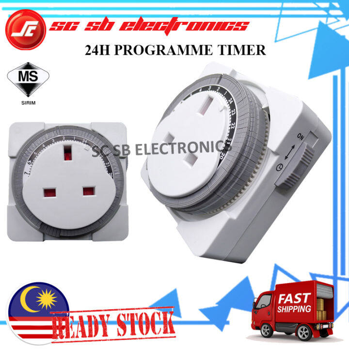 EUROSAFE 24 Hours Programmer Timer Power Controller Socket