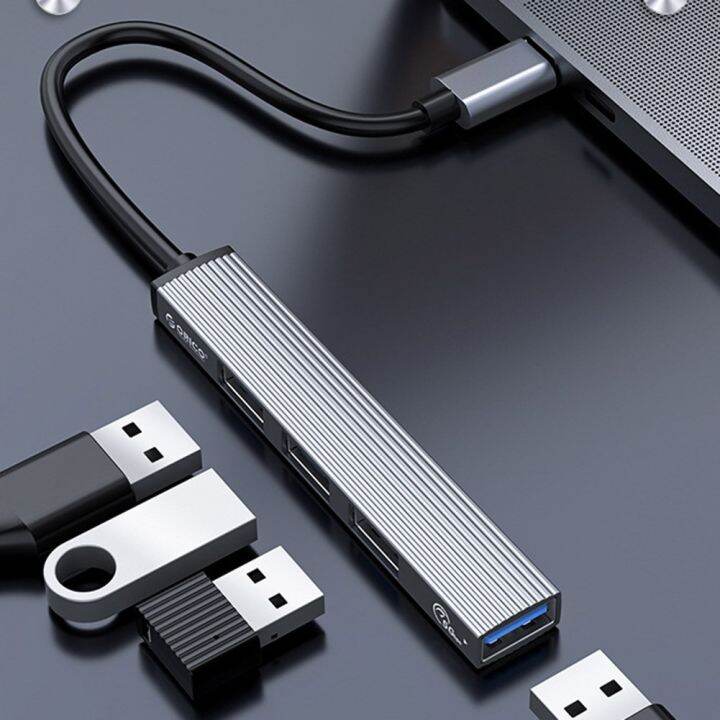 orico-usb-hub-3-0-2-0หลายฮับแยกอะแดปเตอร์-otg-พร้อมที่อ่านทีเอฟอลูมิเนียมสำหรับแล็ปท็อป-macboo-pro-hp-อุปกรณ์เสริมสำหรับ-pc-feona