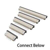 10Pcs 0.5mm 1mm FPC Connector FPC FFC Flat Cable Connector Socket 4P 6P 8P 10P 12P14P 16P 18P 20P 24P 26P 30P 32Pin