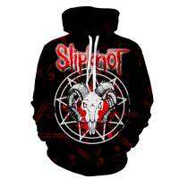 Slipknot เสื้อกันหนาวหมวกกับกระเป๋าสำหรับวัยรุ่นผู้ชายผู้หญิงอเมริกันใหม่คลื่นโลหะร็อคที่ระลึก3D เสื้อกันหนาวหมวกวัยรุ่นเสื้อผ้า