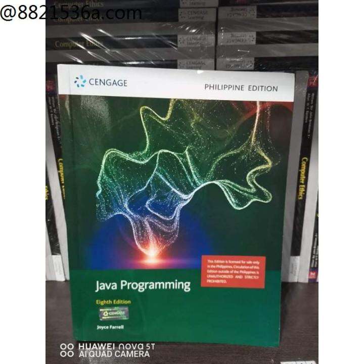 books Java Programming 8th Edition By. Joyce Farrell♖ | Lazada PH