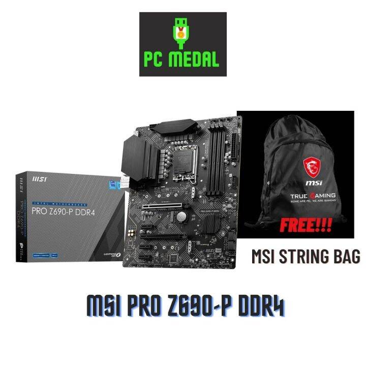 MSI PRO Z690P DDR4 Gaming Motherboard Lazada PH