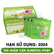 HCMTrà giảm béo Slimutea Học Viện Quân Y 20 gói giúp hạ mỡ máu giảm khả