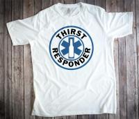 Thirst Responder Bartender Shirt Gift For Dad Funny Tshirt Funny Tee