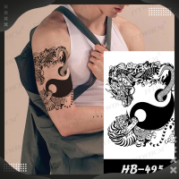 แฟชั่นใหม่ ถูกมาก!!!!!! Temporary tattoo sticker สติีกเกอร์แทททู วินเทจ รอยสักชั่วคราว รอยักปลอม รอยสักเท่ๆ รอยสักแขน รอยสักสวยๆ ขนาด 15 x 21 เซนติเมต