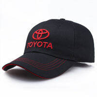 หมวกเบสบอล Toyota หมวก Snapback สีดำ,หมวกขี่มอเตอร์ไซค์หมวกกีฬาหมวกแก๊ป