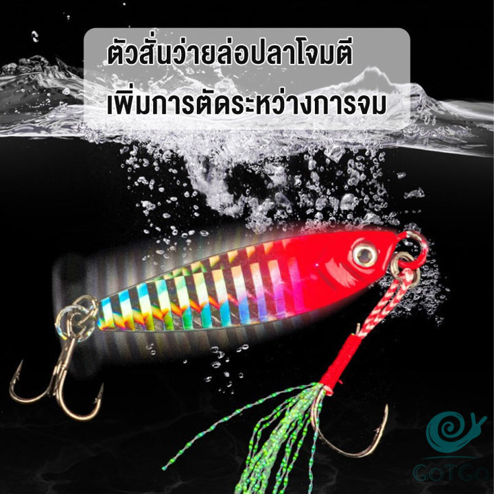 gotgo-เหยื่อตกปลาน้ําจืด-พลาสติกแข็ง-เสมือนจริง-artificial-bait