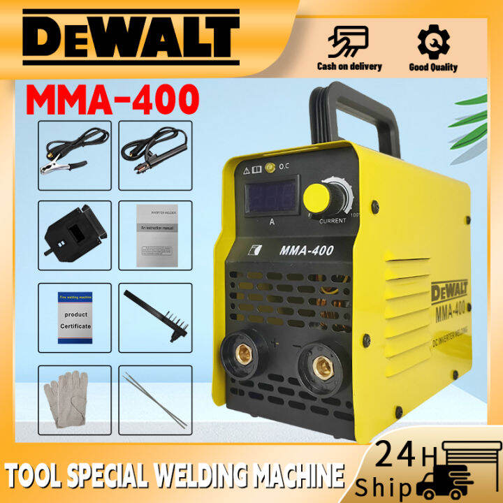 DeWALT MMA400 Portable IGBT Inverter MINI Welding Machine Lazada PH