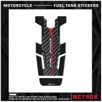 เคสสติกเกอร์ Tankpad ปลอกปกป้องเข่าถังน้ำมันมอเตอร์ไซค์3มิติสำหรับ NC750X NC 750X 2016-2023