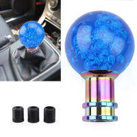 ยูนิเวอร์แซรถบรรทุกคู่มือการใช้เกียร์สติ๊กกดปุ่ม Shift Knob Shifter แงะอุปกรณ์เสริมหัว