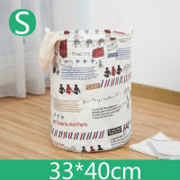 Hamper Thicken Large Square Foldable Dirty Laundry Basket Nordic Style Printed Collapsible Kids Toy Sundries Organizer