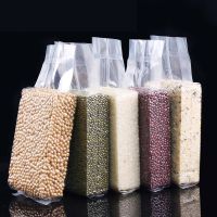 50 Pcs of Food Rice Vacuum Bag Rice Brick Nylon Bag Dried Fruit and Miscellaneous Food Dog Food 0.25-5kg Sealed Compression Bag