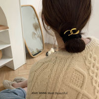 【cw】 Mid-Ancient Sense Daily Hair Rope Large Intestine Ring Hair Ring Hair Accessories Hair Rope South Korea ins Minimalistic headdress