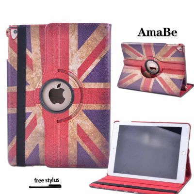 เคสหลายสีสำหรับ Apple Ipad Pro 2015/2017นิ้ว360หมุนได้ระดับความต้านทานระดับสมาร์ทอัตโนมัติหนัง12.9นอน