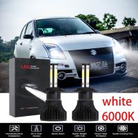 ชุดหลอดไฟหน้า 6000K สีขาว สําหรับ 2005-2010 2 ชิ้น Accessories