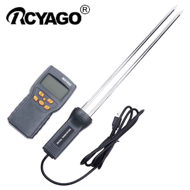 (Local Stock)RCYAGO LCD Display Digital Grain Moisture Meter ...