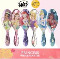 WET BRUSH แปรงหวีผมทรงรี รุ่น ดิสนีย์ พรินเซส ดีแทงค์เกิ้ล DISNEY PRINCES แท้100%