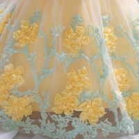 MQATZ 2022 Hot Sale Summer Kids Ball Gown Baby Girl Dress Birthday Floral Princess Dress Party Wedding Dress 3-24 Months