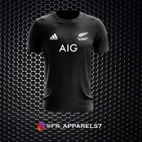 BAJU ALL BLACK / BAJU RUGBY / ALL BLACK JERSEY