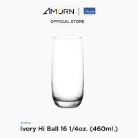 AMORN - (Ocean)  B13016  Ivory Hi Ball - แก้วไอวอรี่ แก้วดริ๊งเเวร์ แก้วโอเชี่ยนกลาส Ivory   16 oz. ( 460 ml.)