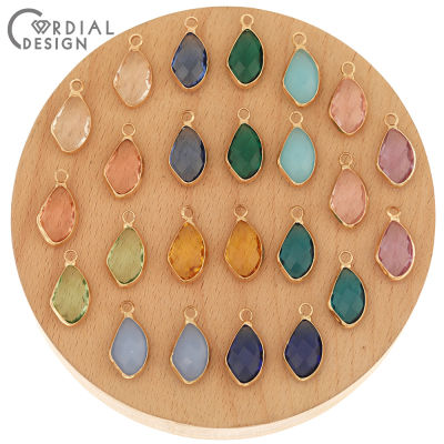 Cordial Design 100Pcs 9*18MM Jewelry AccessoriesHand MadeJewelry Findings &amp; ComponentsDIY Earrings MakingCrystal Pendant