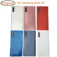 Battery Cover Rear Housing For Samsung Galaxy Note 10 N970 N970F Note10 Glass Back Case Door With Camera Lens Adhensive Sticker