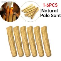 ธูป Palo Santo 6-1ชิ้นธูปหอมน้ำมันหอมระเหยในบ้านเผา