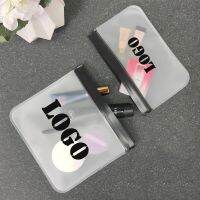 【DT】 hot  Custom Logo PEVA Cosmetics storage bag Portable travel waterproof wash stoarge bags seal up Carry on makeup pacakge bags