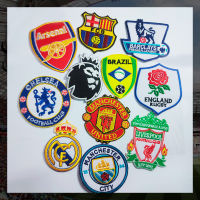 [expro] Football Patch - Arsenal,Liverpool,Manchester,Chelsea, ACM1899,England rugby, Brazil, สิงโต, Barclays premier league, manchester city, Real Madrid,Barcelona FC ตัวรีดติดเสื้อ อาร์มรีดติดเสื้อ ปักเสื้อ